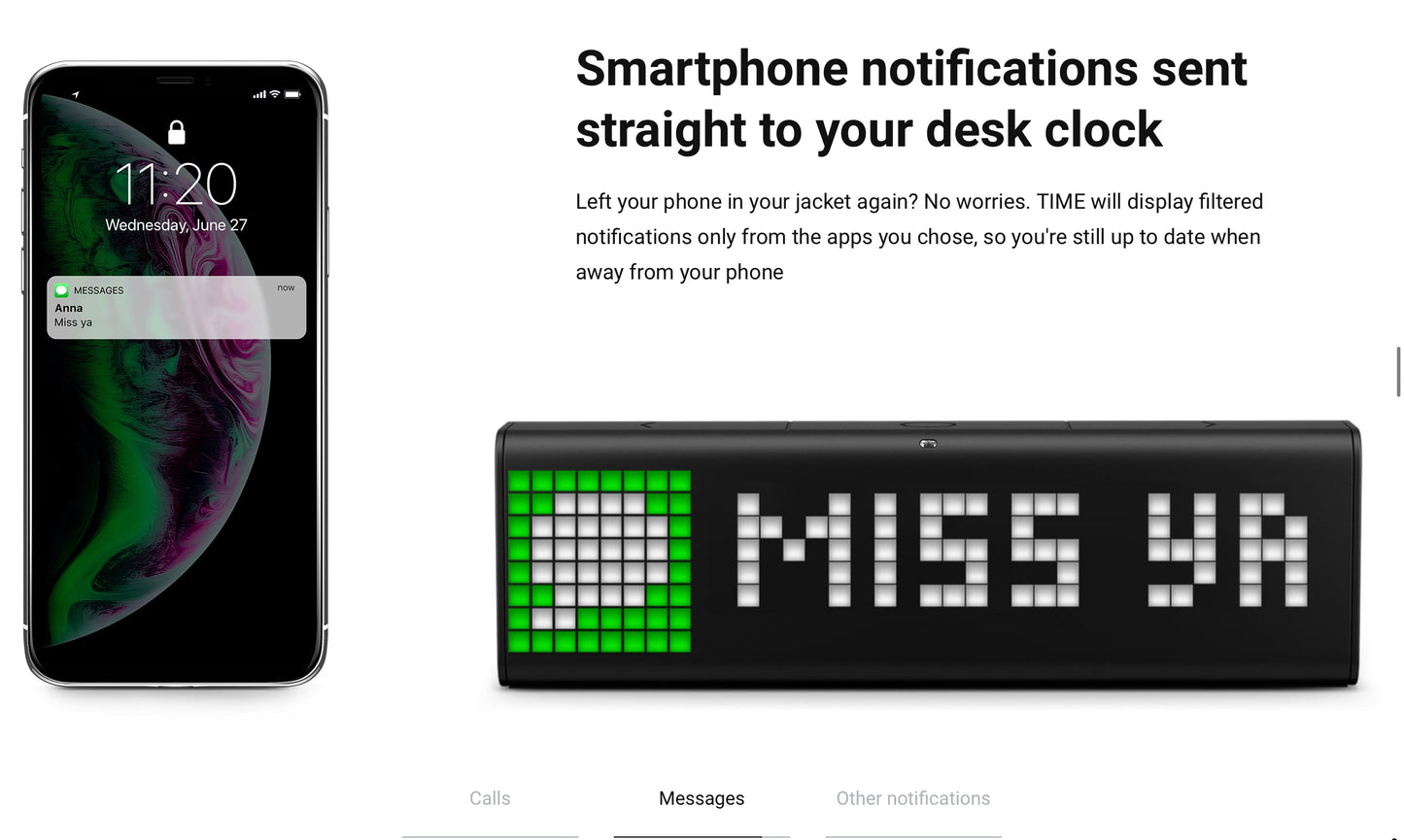 LaMetric Time Wi-Fi Clock for Smart Home