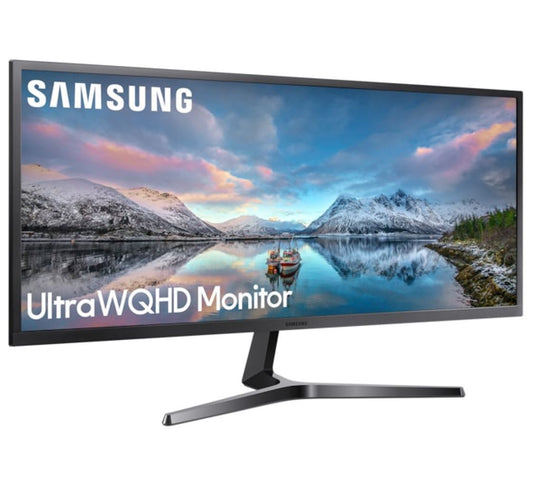 SAMSUNG J550 34' 75Hz WQHD FreeSync Ultra-Wide Monitor 4K 3440x1440